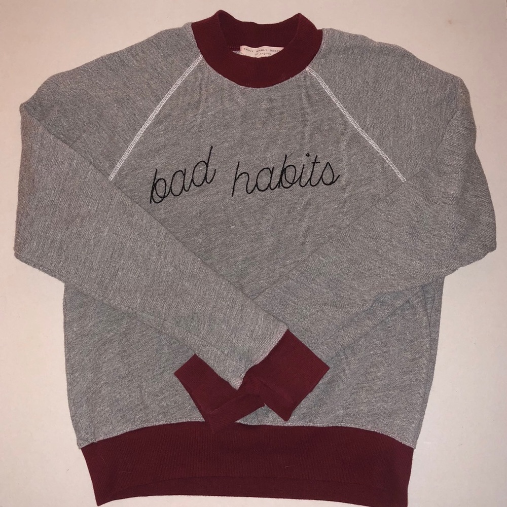 ‘Bad Habits’ Crewneck